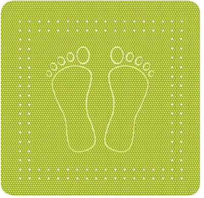 Kleine Wolke Foot Bathtub Mat Green 36x72cm