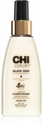 CHI Luxury Black Seed Leave In Conditioner για Αναδόμηση για Όλους τους Τύπους Μαλλιών 118ml