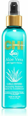 CHI Aloe Vera Curls Defined Leave In Conditioner Ενυδάτωσης 177ml