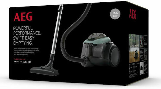 AEG AL61C2OG Aspirator 700W cu bol 1.6lt Neagră