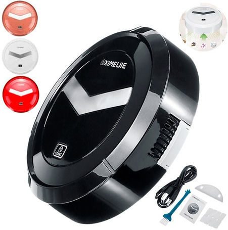 Ximei Robot Vacuum Cleaner & Suction Power 1500Pa Black