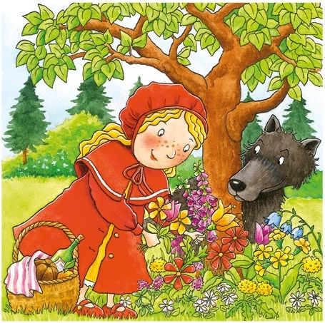 Kids Puzzle Fairy Tales 9pcs Goki