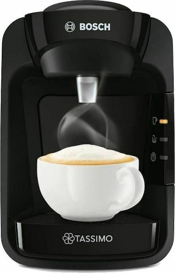 Bosch Suny Καφετιέρα για Κάψουλες Tassimo Πίεσης 3.3bar Black