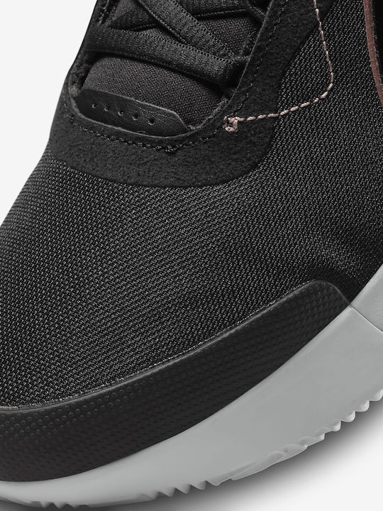 Nike Zoom Pro Женски Тенис обувки Глинени игрища Черно / Mtlc Червено Бронз / Бяло