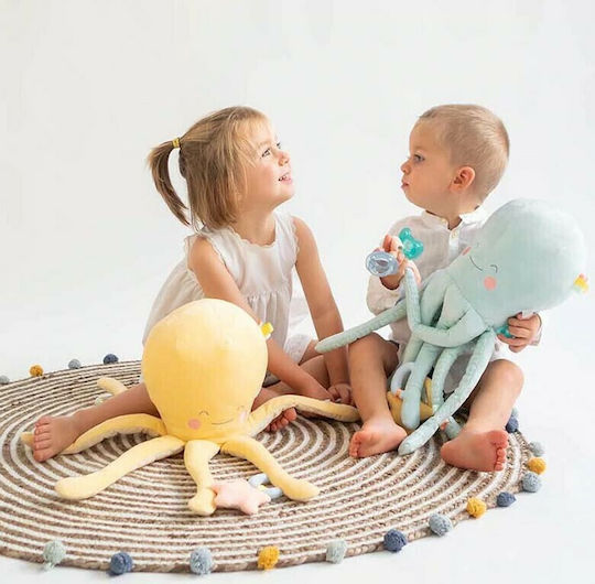 Saro Octopus Baby Activity Toy Fabric with Sounds for Newborns