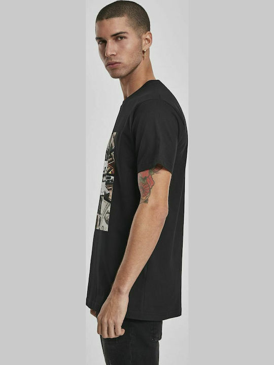 T-shirt Μαύρο