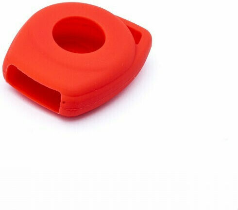 Silicone Car Key Cover Case Car Safety with 2 Buttons for Fiat / Opel / Suzuki Red