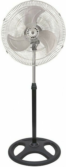 Mistral Plus Ventilator Sockel 70W Lüfterdurchmesser 45cm Schwarzer