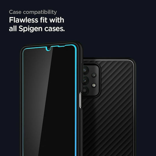 Spigen AlignMaster Full Face Tempered Glass Μαύρο (Galaxy M53 5G)