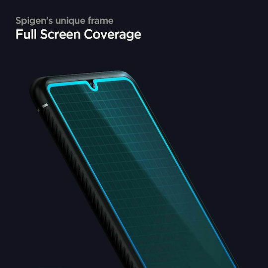 Spigen AlignMaster Full Face Tempered Glass Μαύρο (Galaxy M53 5G)