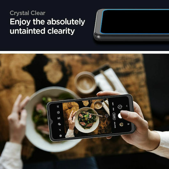 Spigen AlignMaster Full Face Tempered Glass Μαύρο (Galaxy M53 5G)
