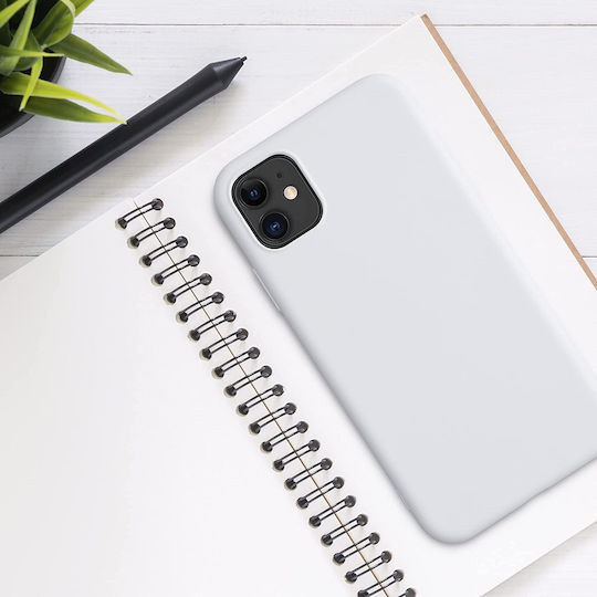 KWmobile Soft Flexible Back Cover Σιλικόνης 1.3mm White Matte (iPhone 11)