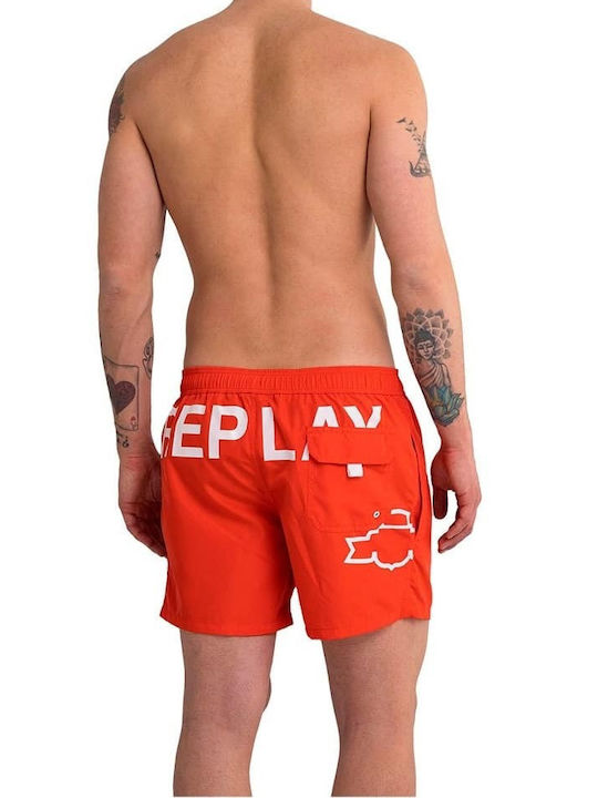 Replay Men's Swimwear Shorts Red