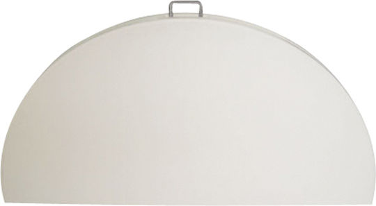 Tisch Zusammenklappbar Weiß 154x154x74cm
