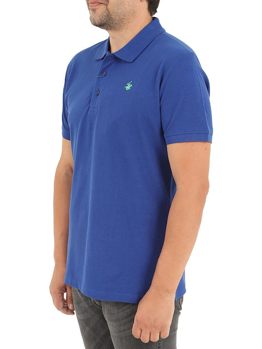 Polo Short Sleeve Blouse Blue