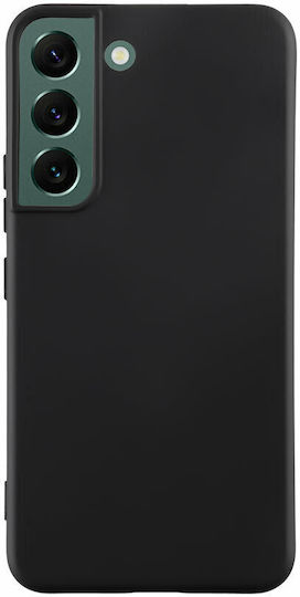 Idol 1991 Velvet Back Cover Σιλικόνης Μαύρο (Galaxy S22 5G)