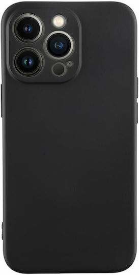 Idol 1991 Velvet Back Cover Σιλικόνης Μαύρο (iPhone 13 Pro Max)
