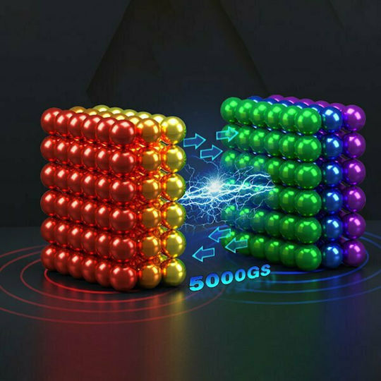 Round Magnet L5xW5mm 216pcs Πολύχρωμοι