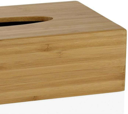 Andrea House Wooden Tissue Holder Brown 26x13x7cm BA19050