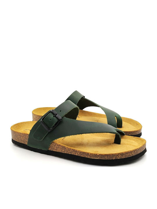 Battle Leather Women's Flat Sandals Anatomic Apure Forest