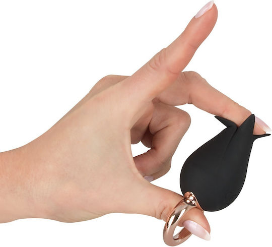 Belou Vibrator Finger Be Satisfied Finger Vibrator 3.8cm Black