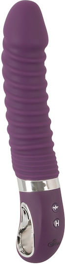 You2Toys Sweet Smile Warming Soft Vibrator Ρεαλιστικός Δονητής 23.5cm Purple