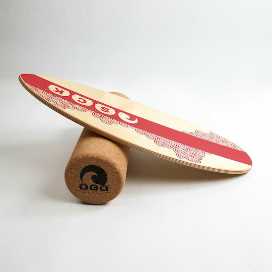 SCK Pro Placă De Echilibru Roșie 74x30x1.5cm