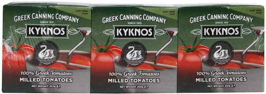 Kyknos Tomato Passed Through the Mill Tomato Juice 250gr 3pcs