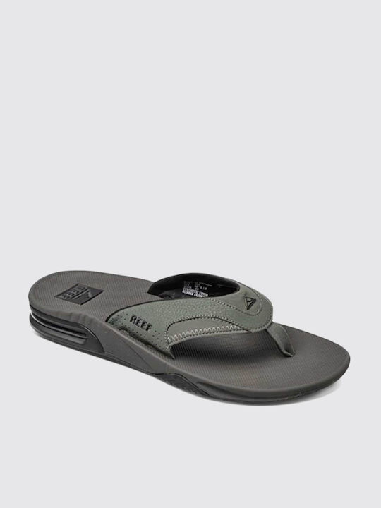 Reef Fanning Low Men's Flip Flops Grey/Black