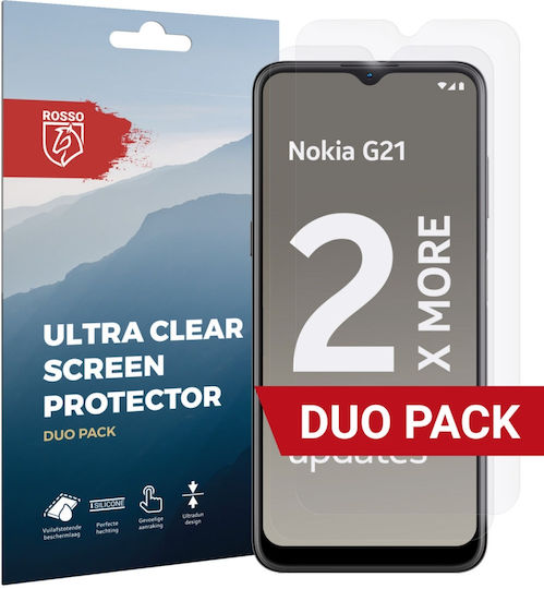 Rosso Ultra Clear Защитен екран 2бр (Nokia G21, G11)