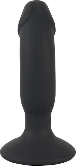 You2Toys Black Velvets Rechargeable Plug Anal Plug Black 14cm
