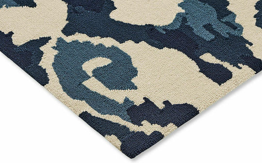 Brink & Campman Kasuri Covor De exterior Rectangular Indigo