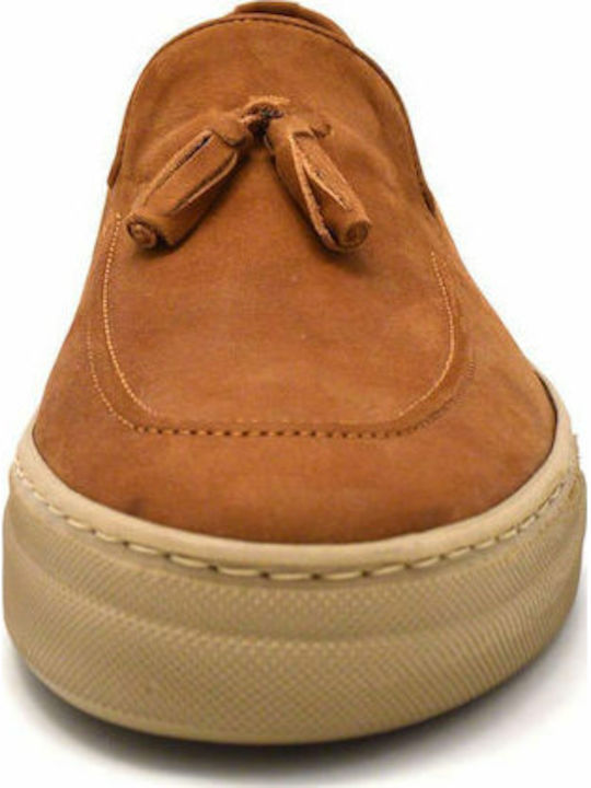 Men's Leather Loafers Tabac Brown