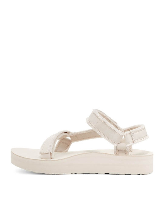 Women's Flat Sandals Sporty Ecru
