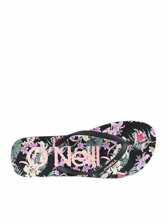 Profile Ανδρικά Flip Flops Μαύρα