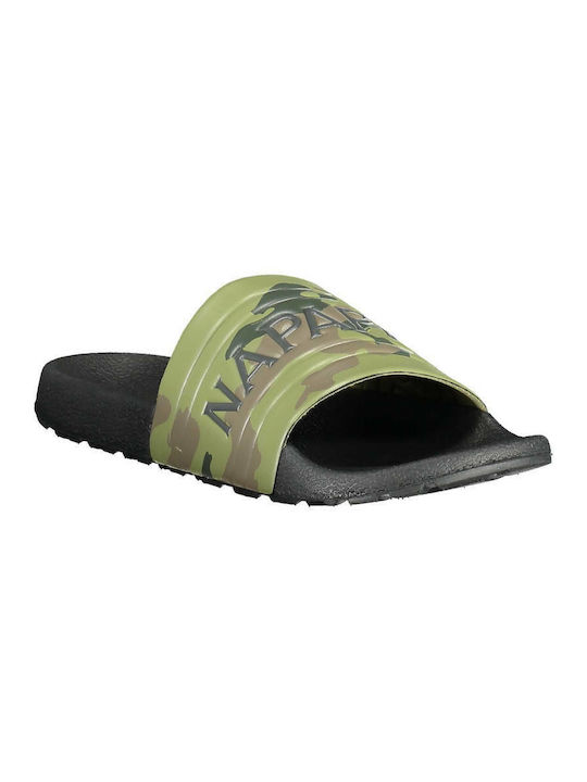 Napapijri Men's Slides Camouflage