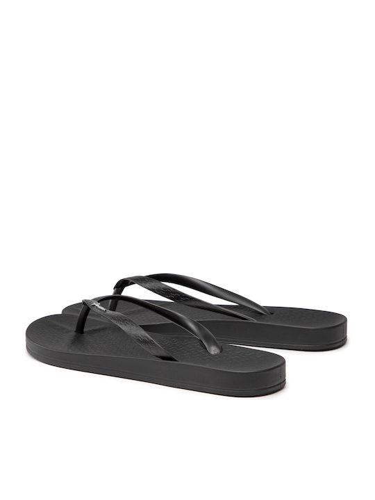 Omica Tan Women's Flip Flops Black