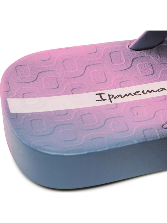 Fever Print Frauen Flip Flops in Rosa Farbe