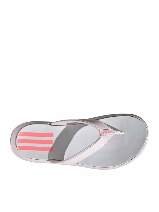 Comfort Flip Flops in White Colour