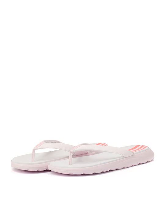 Comfort Flip Flops in White Colour