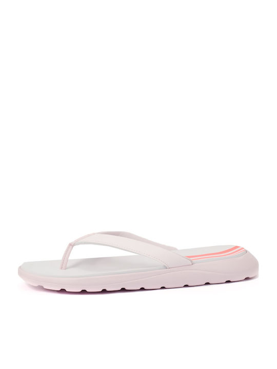 Comfort Flip Flops in White Colour