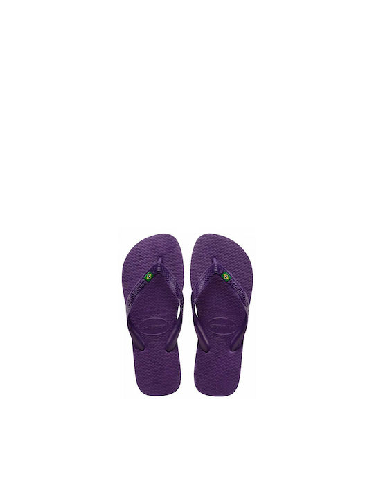 Brasil Frauen Flip Flops in Lila Farbe