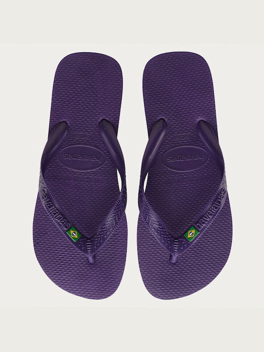 Brasil Frauen Flip Flops in Lila Farbe