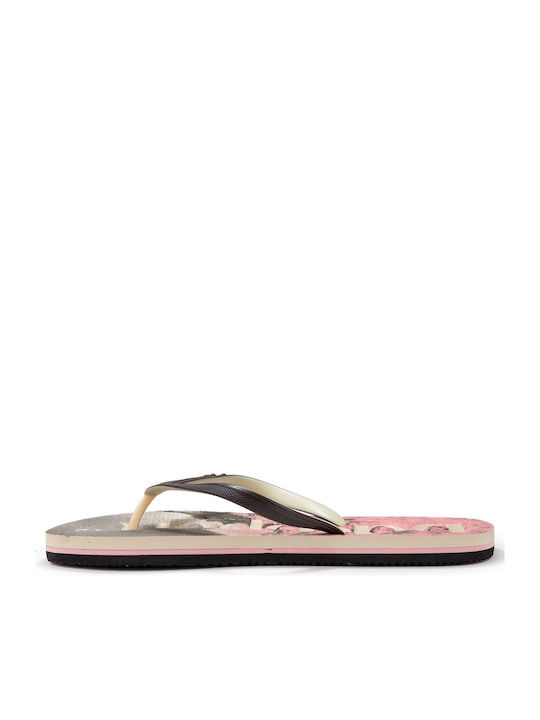 Summer Beach Women's Flip Flops Beige