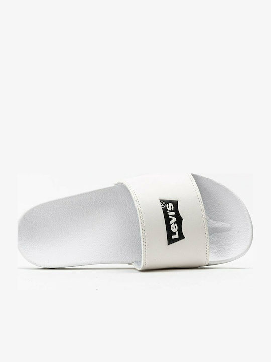 June Batwing Slides σε Λευκό Χρώμα