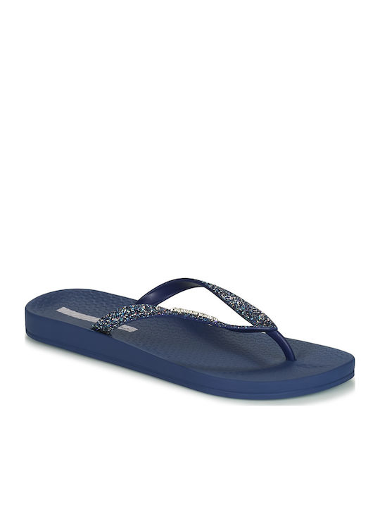 Lolita Women's Flip Flops in Navy Blue Color