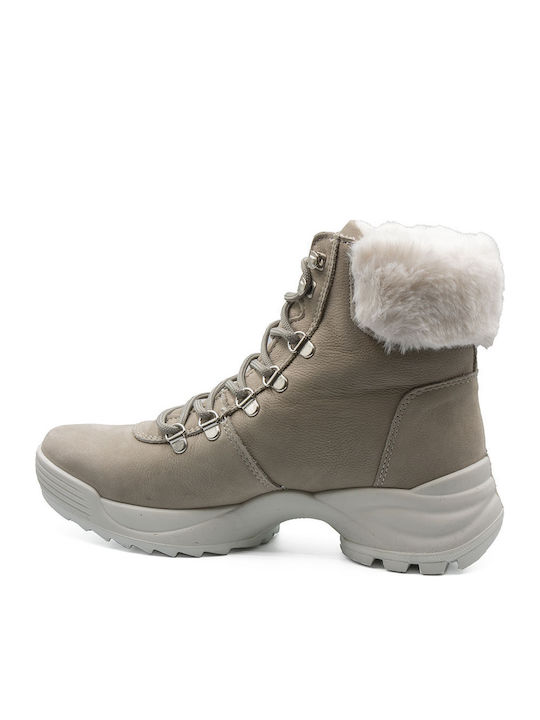 Leder Stiefeletten Damen Pietra