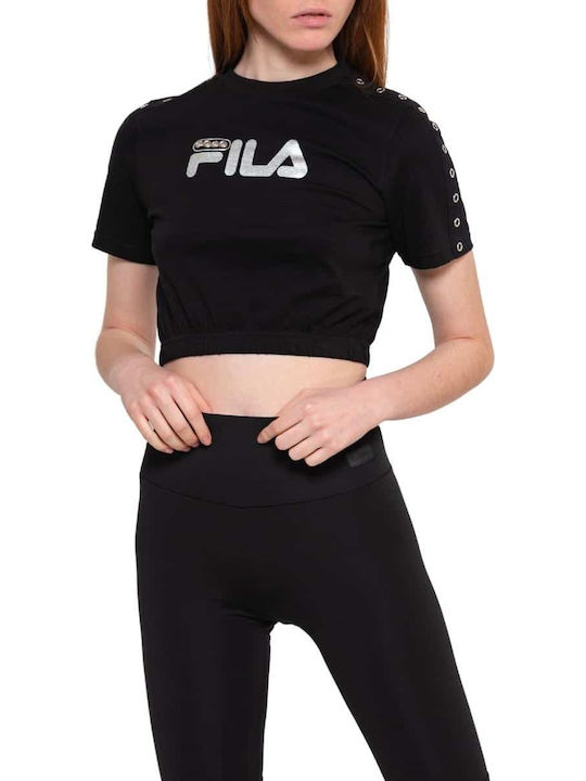 Mojave Crop Top Women's Crop Top Cotton Short Sleeve Black
