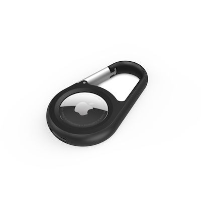Belkin Secure Holder with Carabiner Keychain Case for AirTag Black