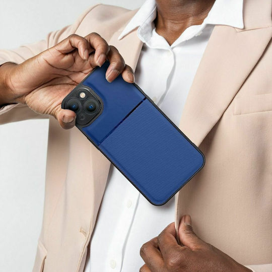 Forcell Noble Back Cover Σιλικόνης Μπλε (Redmi Note 11 / 11S 4G)